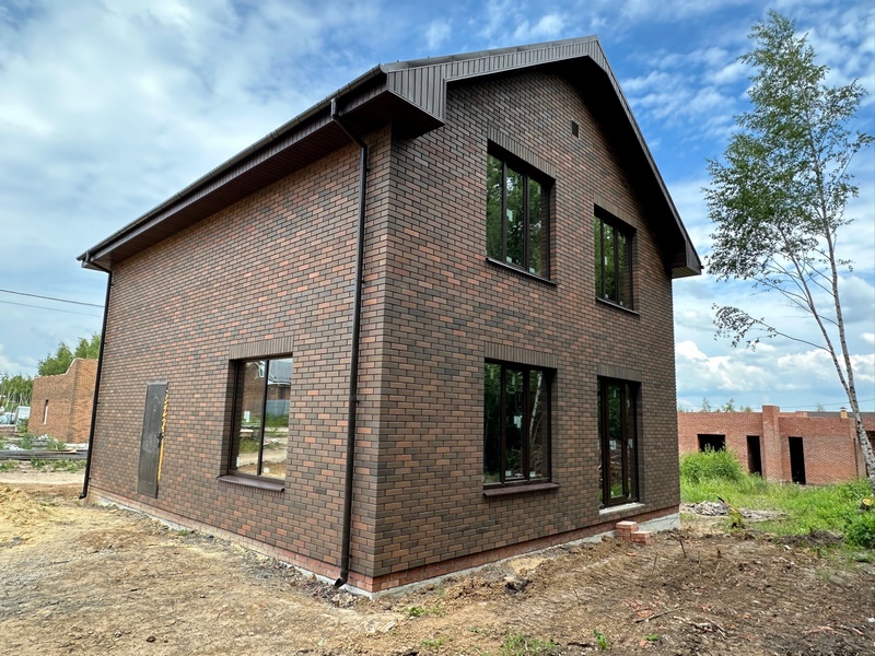 Дом по типовому проекту ТАНГО в д. Ямны, Тульская область