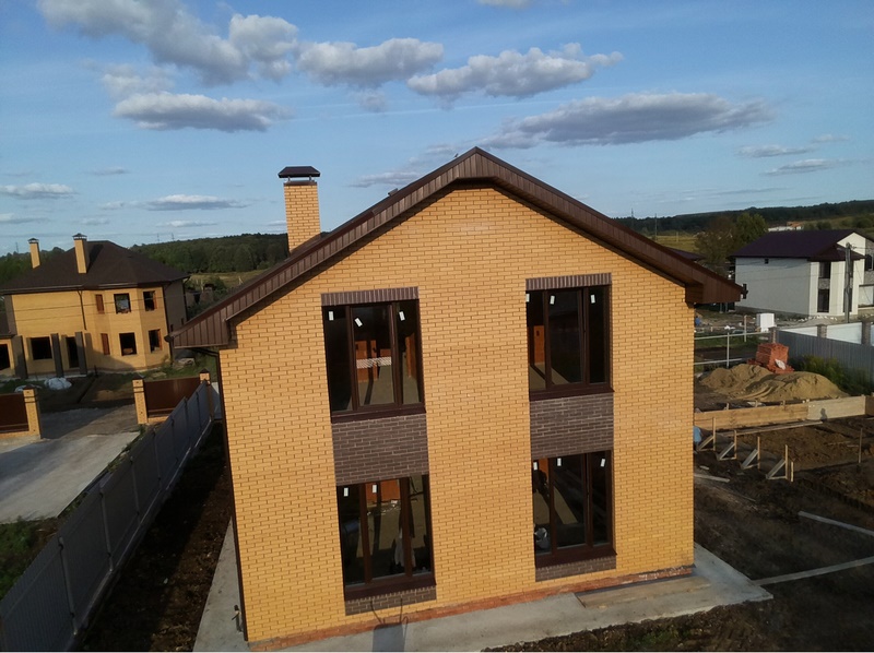 Комплекс домов по типовому проекту ТАНГО в д. Старое Басово, Тульская область