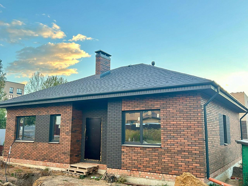 Коттедж по типовому проекту ФЛАМЕНКО в СНТ Водник, п. Молодежный