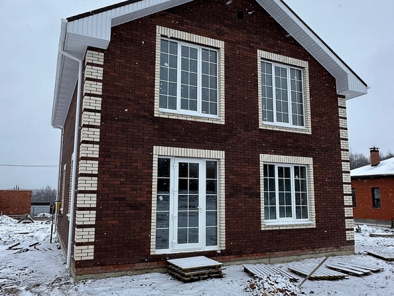 Коттедж по типовому проекту ТАНГО в п. Рассвет, Тульская область