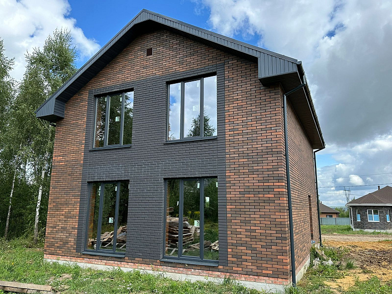 Коттедж по типовому проекту ТАНГО в д. Ямны