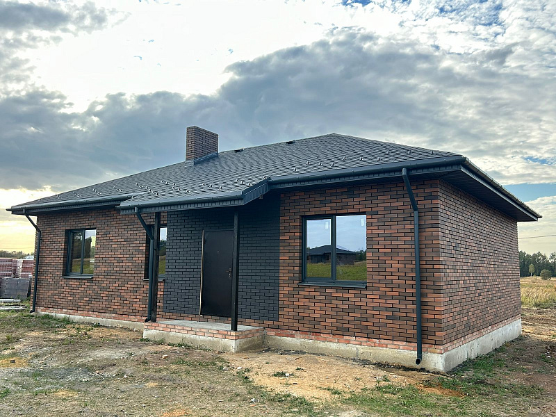 Коттедж по типовому проекту МОДЕРН в с. Федоровка, Тульская область